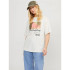 T-shirt Femme Jack & Jones Jxpaige Blanc