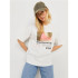 T-shirt Femme Jack & Jones Jxpaige Blanc