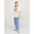 T-shirt Femme Jack & Jones Jxpaige Blanc