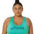 Brassiere de sport de Running ASICS Core ASICS Logo Femme Green/Teal