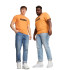T-shirt Puma Essentials+ 2 Col Logo Orange Homme