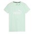 T-shirt Puma Essentials Logo Vert Femme