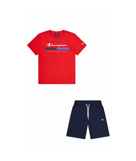 Survêtement Champion Set Enfant Rouge