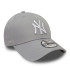Casquette New Era New York Yankees Essential Grey 39THIRTY Stretch Fit