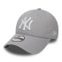 Casquette New Era New York Yankees Essentiel Garçons Gris 9FORTY