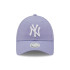 Casquette New Era Femme New York Yankees League Essential Lila 9FORTY