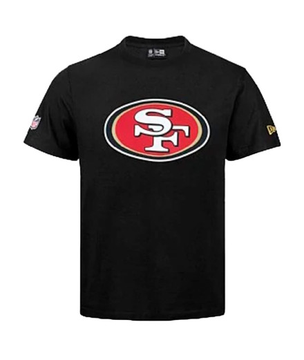 T-shirt New Era Homme régulier San Francisco 49ers NFL Noir