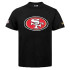 T-shirt New Era Homme régulier San Francisco 49ers NFL Noir