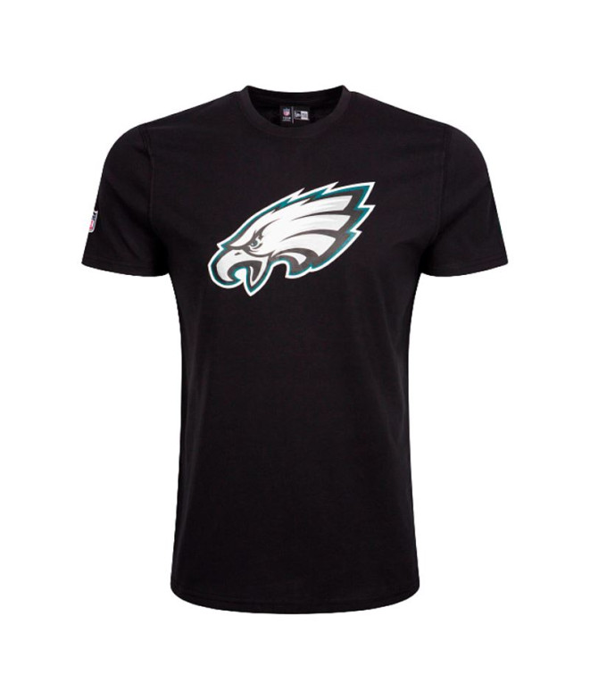 T-shirt New Era Homme Eagles NFL Regular Noir