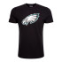 T-shirt New Era Homme Eagles NFL Regular Noir