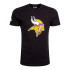 T-shirt New Era Homme Minnesota Vikings NFL Regular Noir