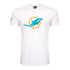 T-shirt New Era Homme Miami Dolphins NFL Regular Blanc