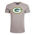 T-shirt New Era Homme NFL Green Bay Packers Regular Gris