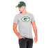 T-shirt New Era Homme NFL Green Bay Packers Regular Gris