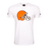 T-shirt New Era Homme Cleveland Browns NFL Regular White