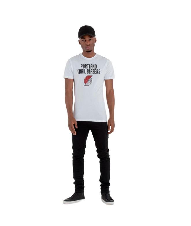 T-shirt New Era Trail NBA Portland blazers Homme