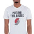 T-shirt New Era Trail NBA Portland blazers Homme