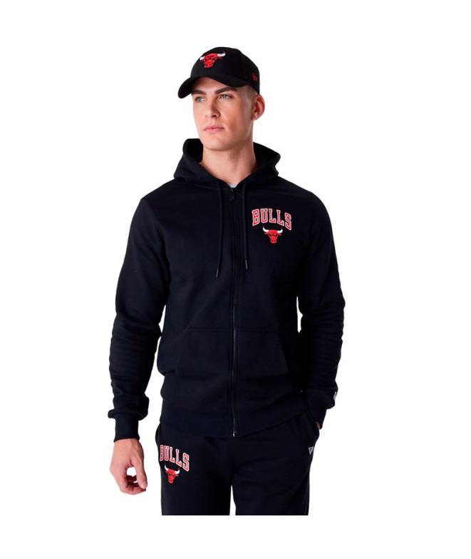 Veste New Era NBA Essentials Chicago Bulls Noir...