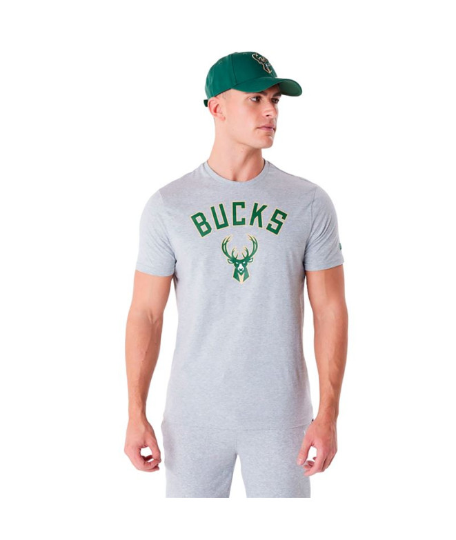 T-shirt New Era NBA Regular Milwaukee Bucks...