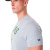 T-shirt New Era NBA Regular Milwaukee Bucks Gris Homme