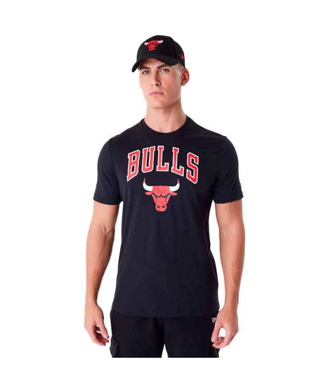 T-shirt New Era NBA Regular Chicago Bulls Noir...