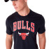 T-shirt New Era NBA Regular Chicago Bulls Noir Homme