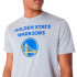T-shirt New Era NBA Regular Golden State Warriors Gris Homme