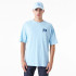 T-shirt New Era Oversized LA Dodgers MLB Burger Graphic Bleu