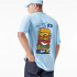 T-shirt New Era Oversized LA Dodgers MLB Burger Graphic Bleu