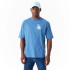 T-shirt New Era Oversized LA Dodgers MLB World Series Bleu