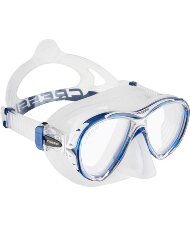 Masque de plongée Cressi Naxos Transparent/Bleu