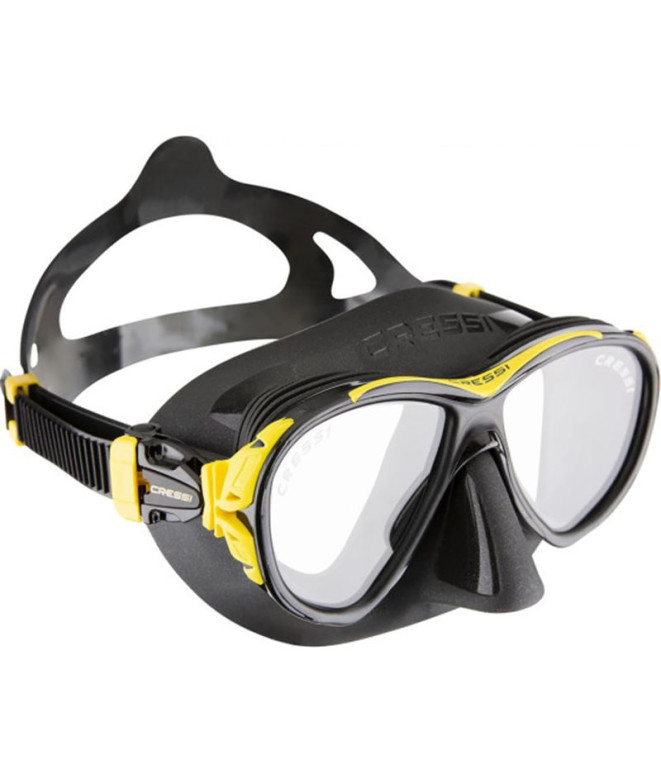 Masque de plongée Cressi Naxos Gris/Jaune