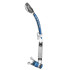 Tuyau de plongée Cressi Itaca Ultra Dry Transparent/Bleu