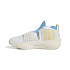 Chaussures de Basket-ball adidas  Dame 8 Extply White Blue