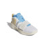 Chaussures de Basket-ball adidas  Dame 8 Extply White Blue