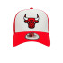 Casquette New Era Rouge de l'équipe des Chicago Bulls