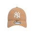 Casquette New Era New York Yankees League Essential Light Beige 9TWENTY