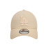Casquette New Era LA Dodgers League Essential Stone 9TWENTY Crème