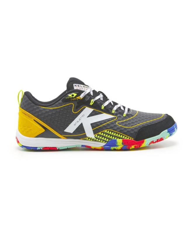 Chaussures de Football Sala Kelme Stiletto noir...