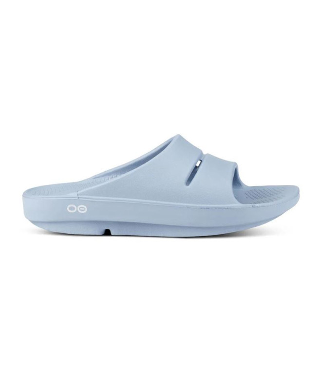 Tongs récupération Oofos Récupération Ooahh Bleu