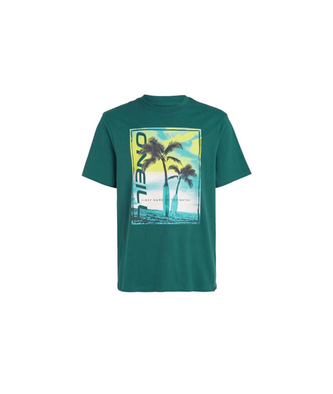 T-shirt O'Neill Jack Neon Living Green Homme