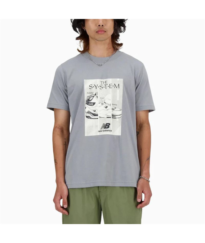 T-shirt New Balance Homme Poster des essentiels...
