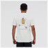 T-shirt New Balance Homme Sport Essentials Barrel Runner Blanc