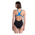 Maillot de bain de Natation Arena Reflecting Femme Black/Blue