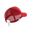 Casquette de Running Compressport Racing Samba/Core Red