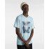 T-shirt Vans Boîte d'impression classique bleue Homme