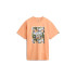 T-shirt Vans Boîte classique imprimée Corail Homme