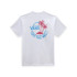 T-shirt Vans Classic Mini Dual Palm Blanc Homme