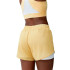 Pantalon Born Living Yoga Padma 2.0 Jaune/Blanc Femme