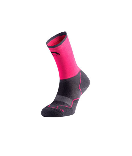 Chaussettes de Lurbel Desafio Five Comp Marengo/Fucsia